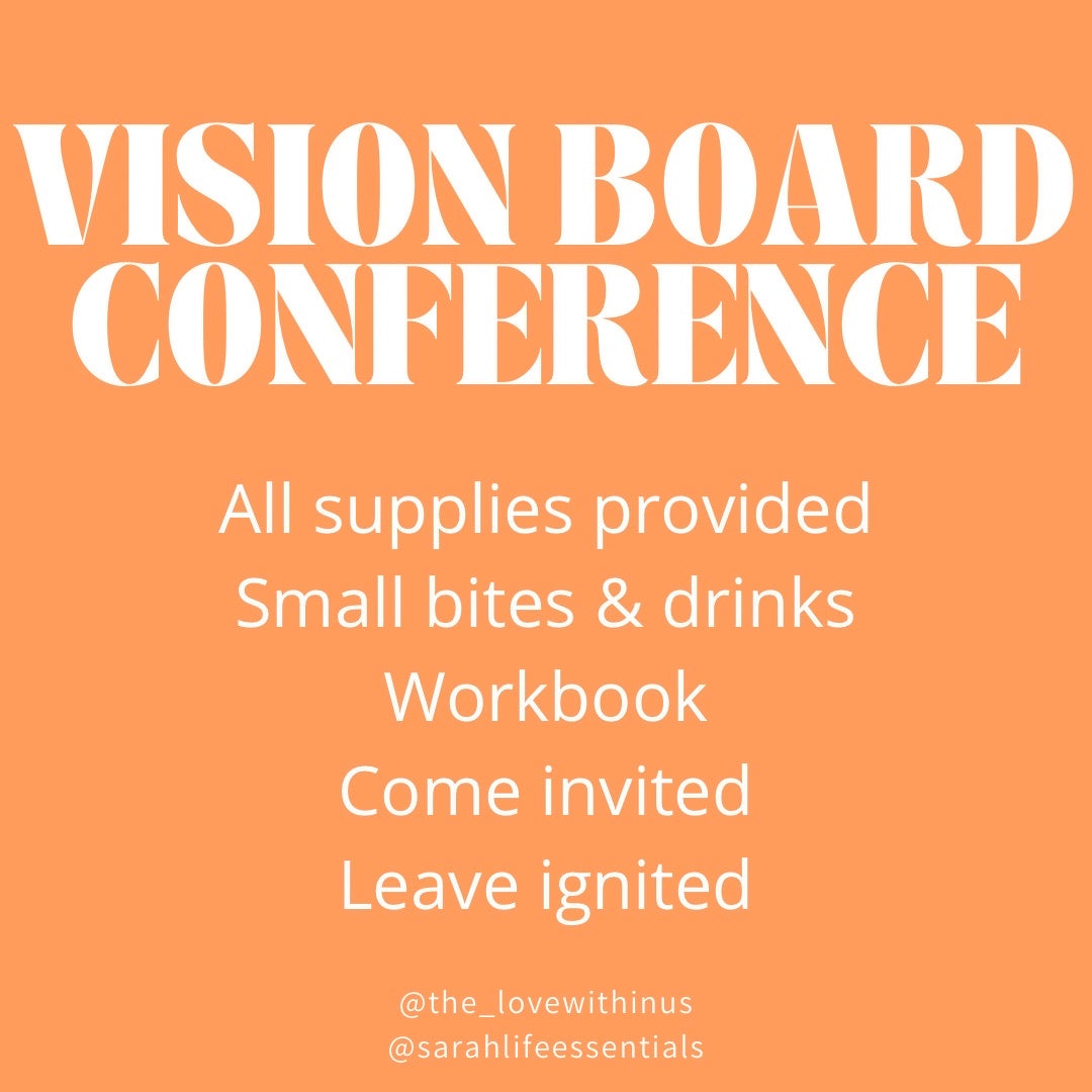 Vision Board Conference Ticket