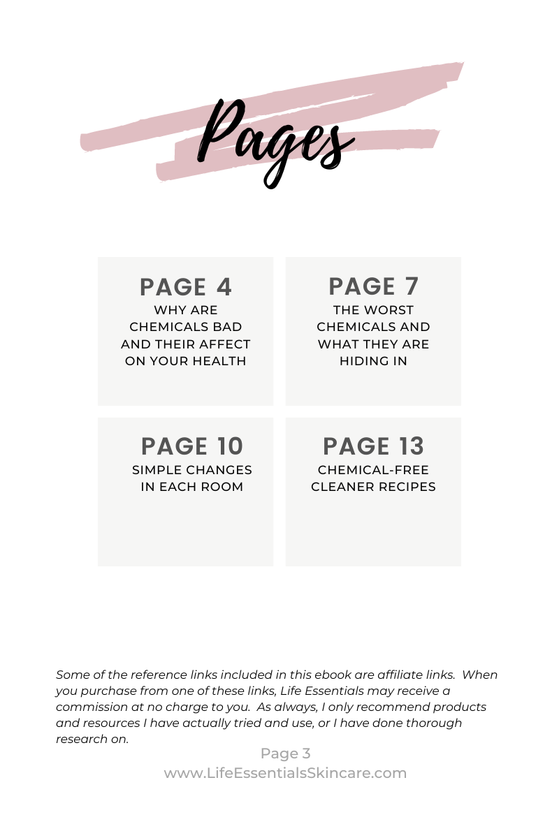 20 page Guide: Simple Ways to Ditch Chemicals in Your Home