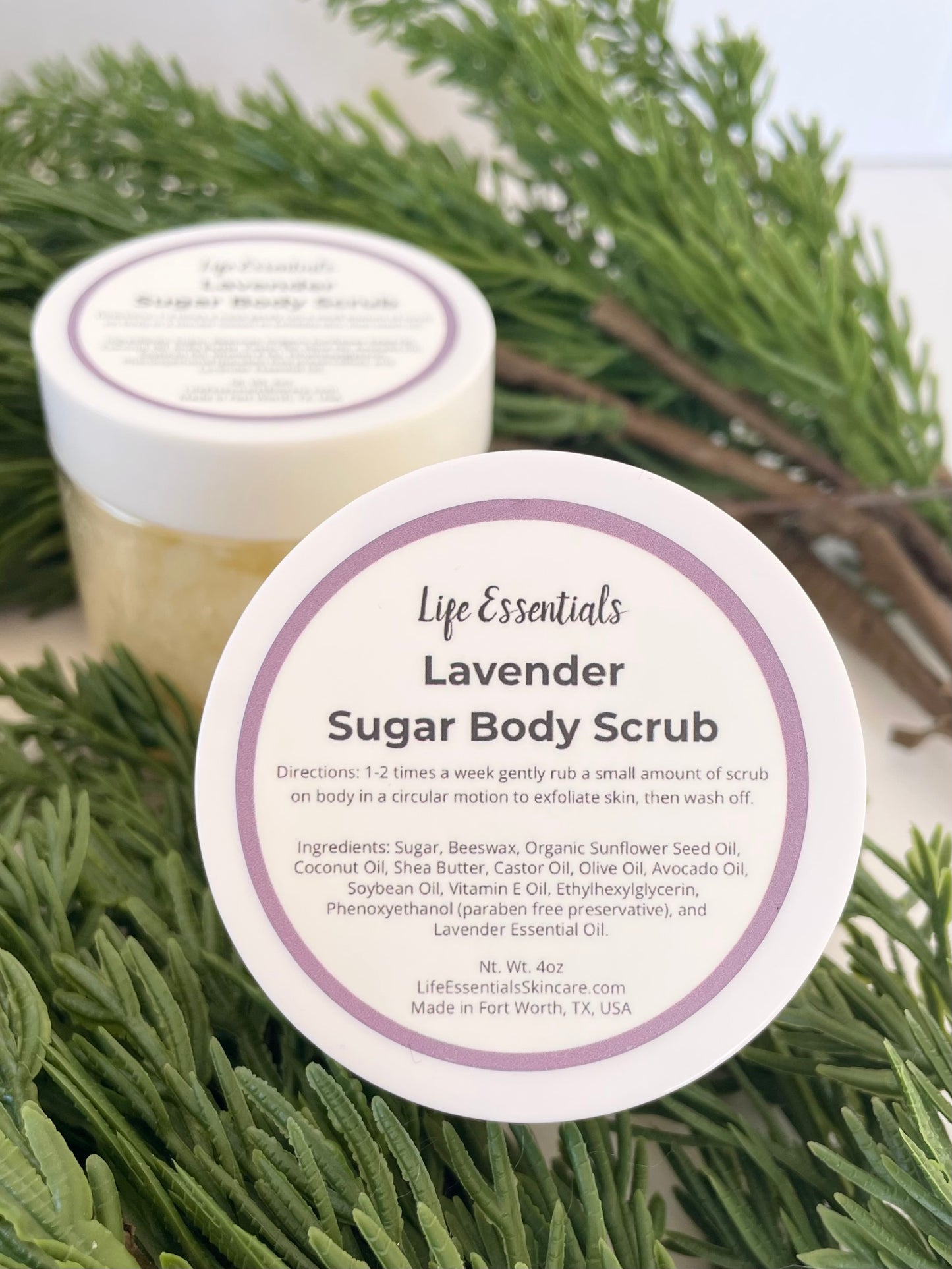 Lavender Body Scrub