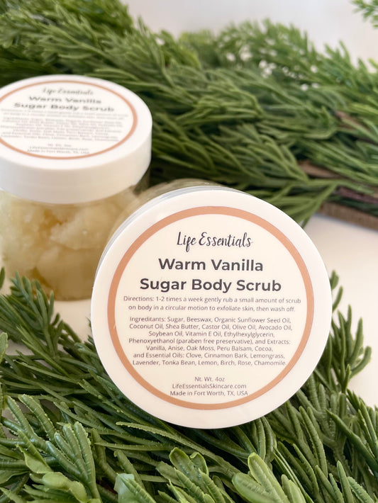 Warm Vanilla Sugar Body Scrub