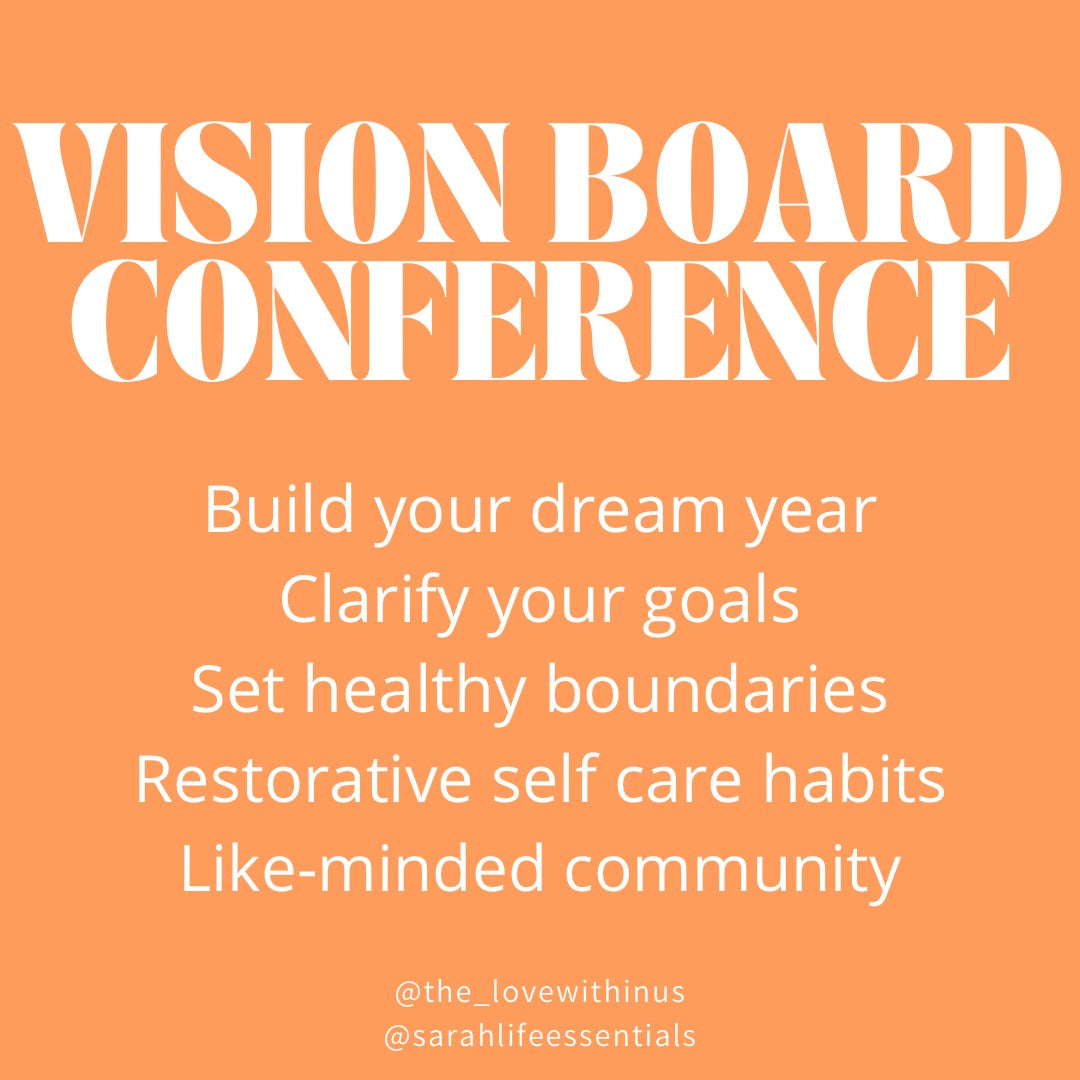 Vision Board Conference Ticket