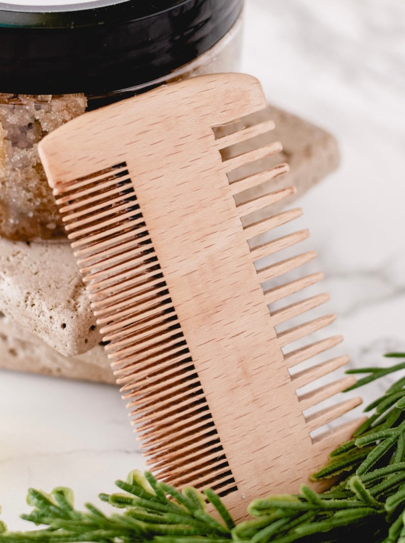 Wooden Beard Comb