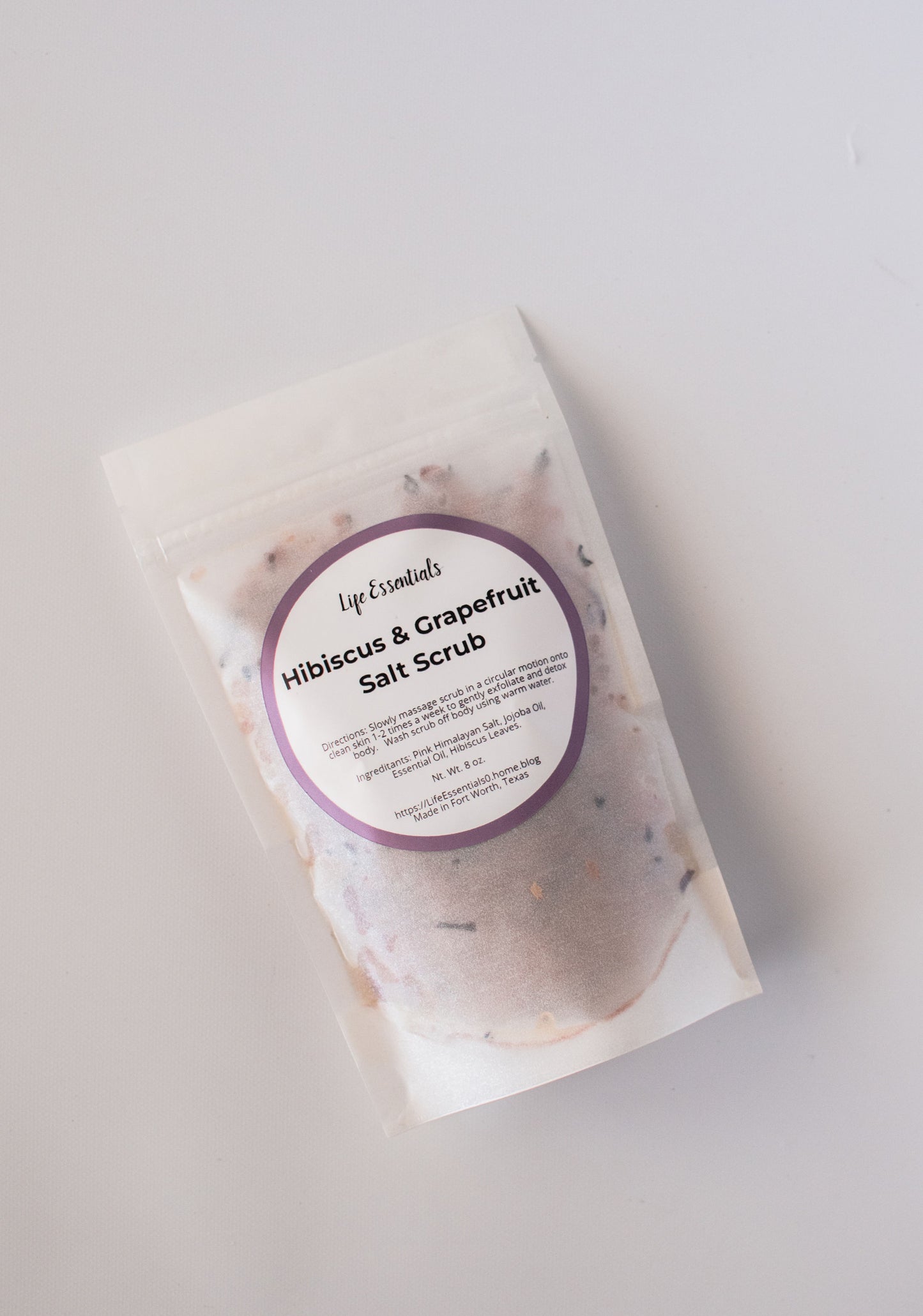 Hibiscus & Grapefruit Himalayan Salt Scrub Refill