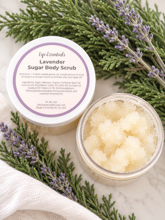 Lavender Body Scrub