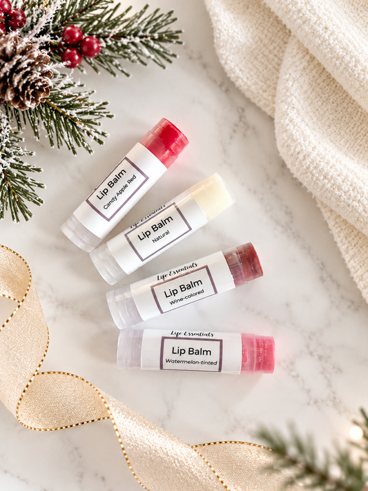 2 Tube Natural Tinted Lip Balm Set
