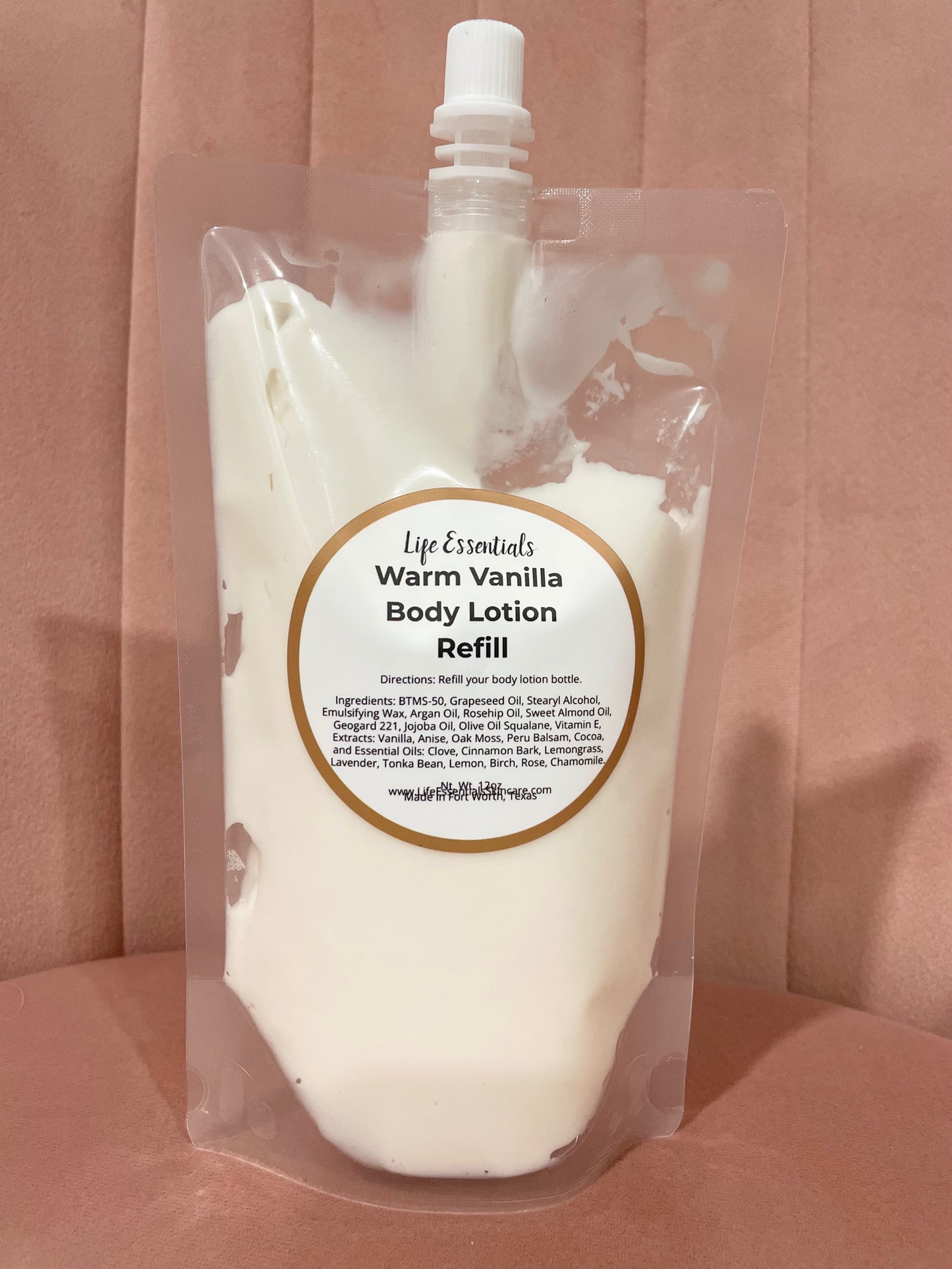 Body Lotion Refill