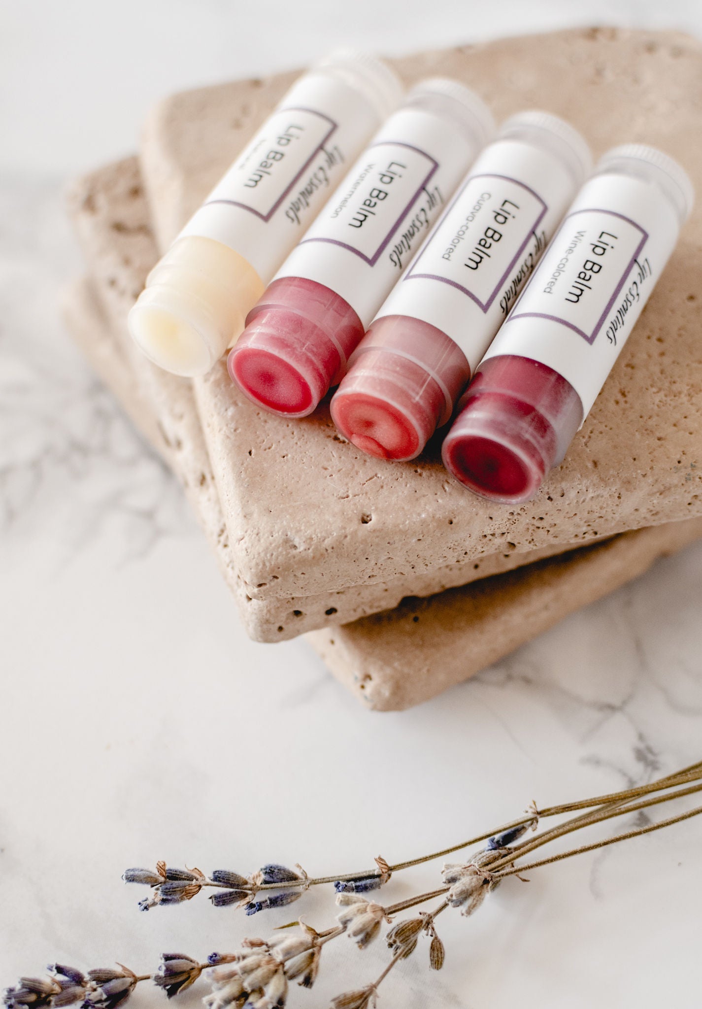 3-Pack Natural Tinted Lip Balm